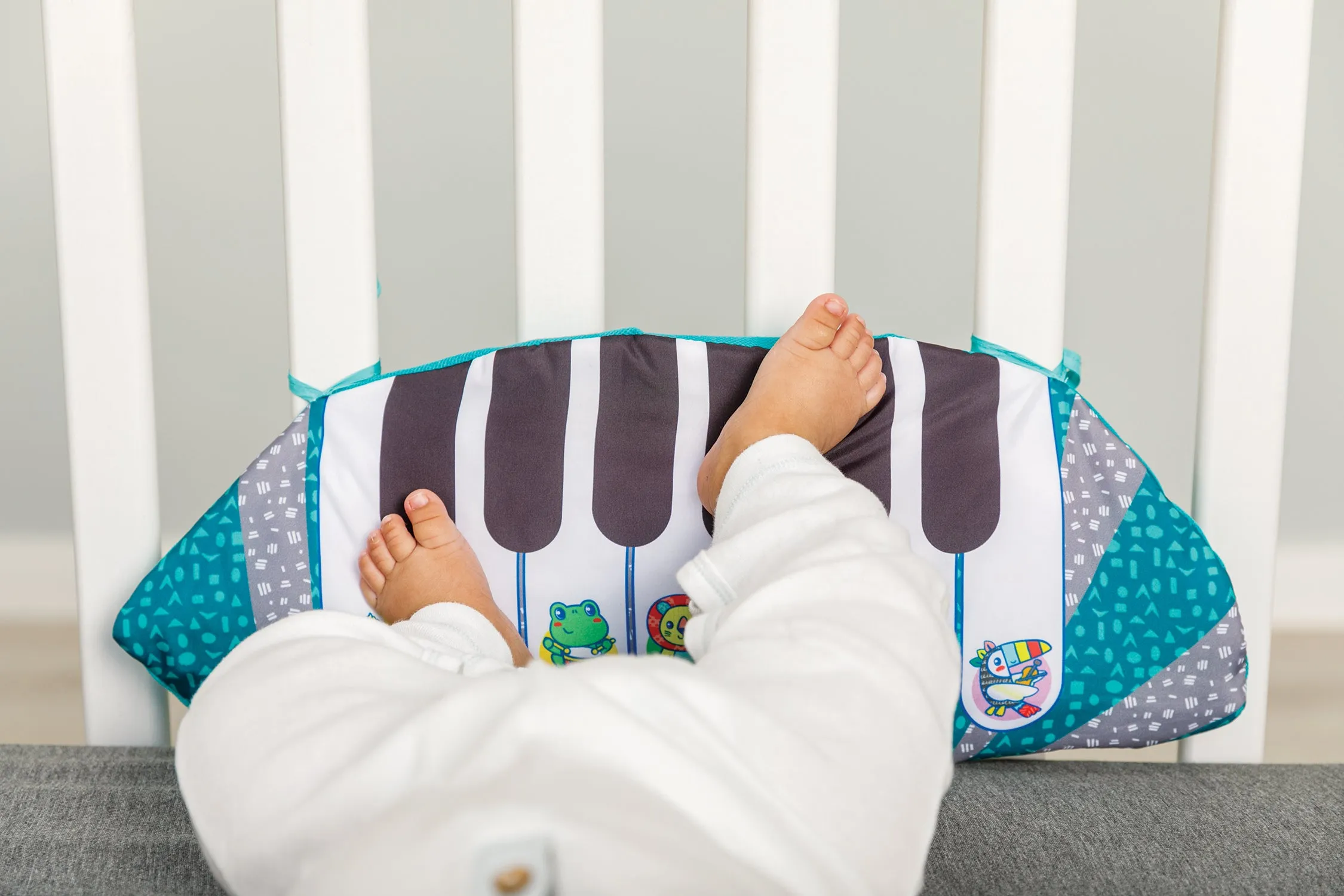 3 in 1 Tummy Time Kicking Piano Baby Gym