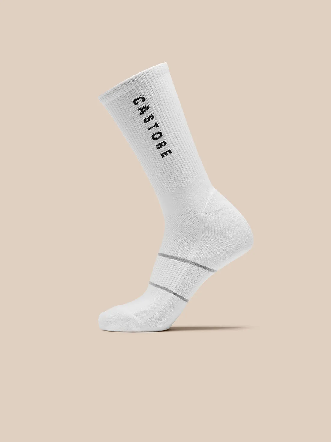 3 Pack Training Socks - White