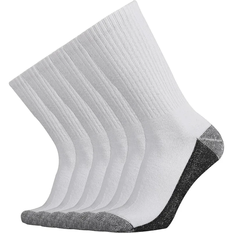 6 Pairs Heavy Duty Running Socks - Anti-Blister Comfort