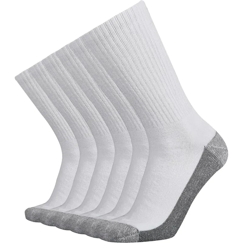 6 Pairs Heavy Duty Running Socks - Anti-Blister Comfort