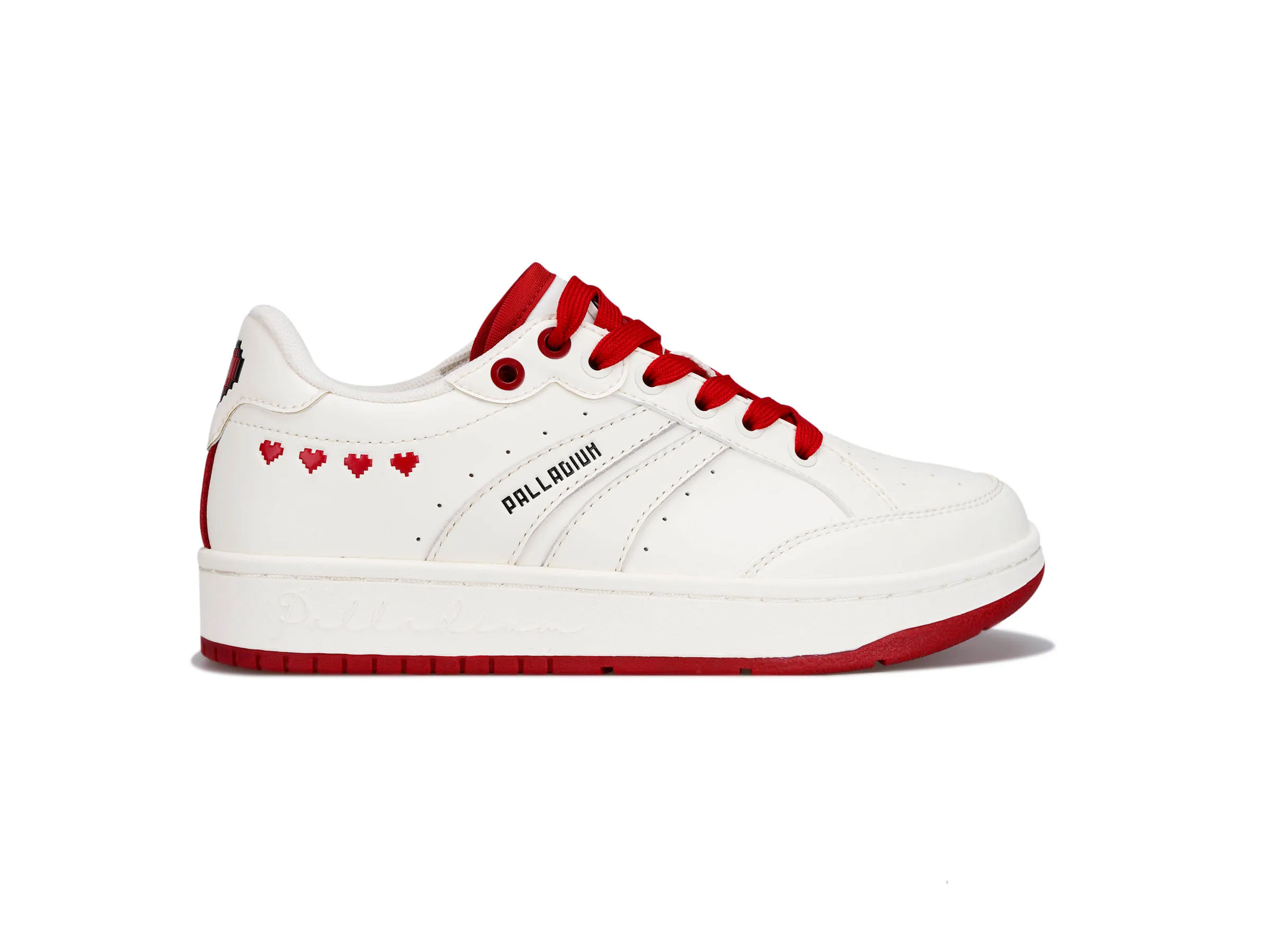 99249-119-M | PALLALOUVEL HEART WOMEN | BEIGE/RED