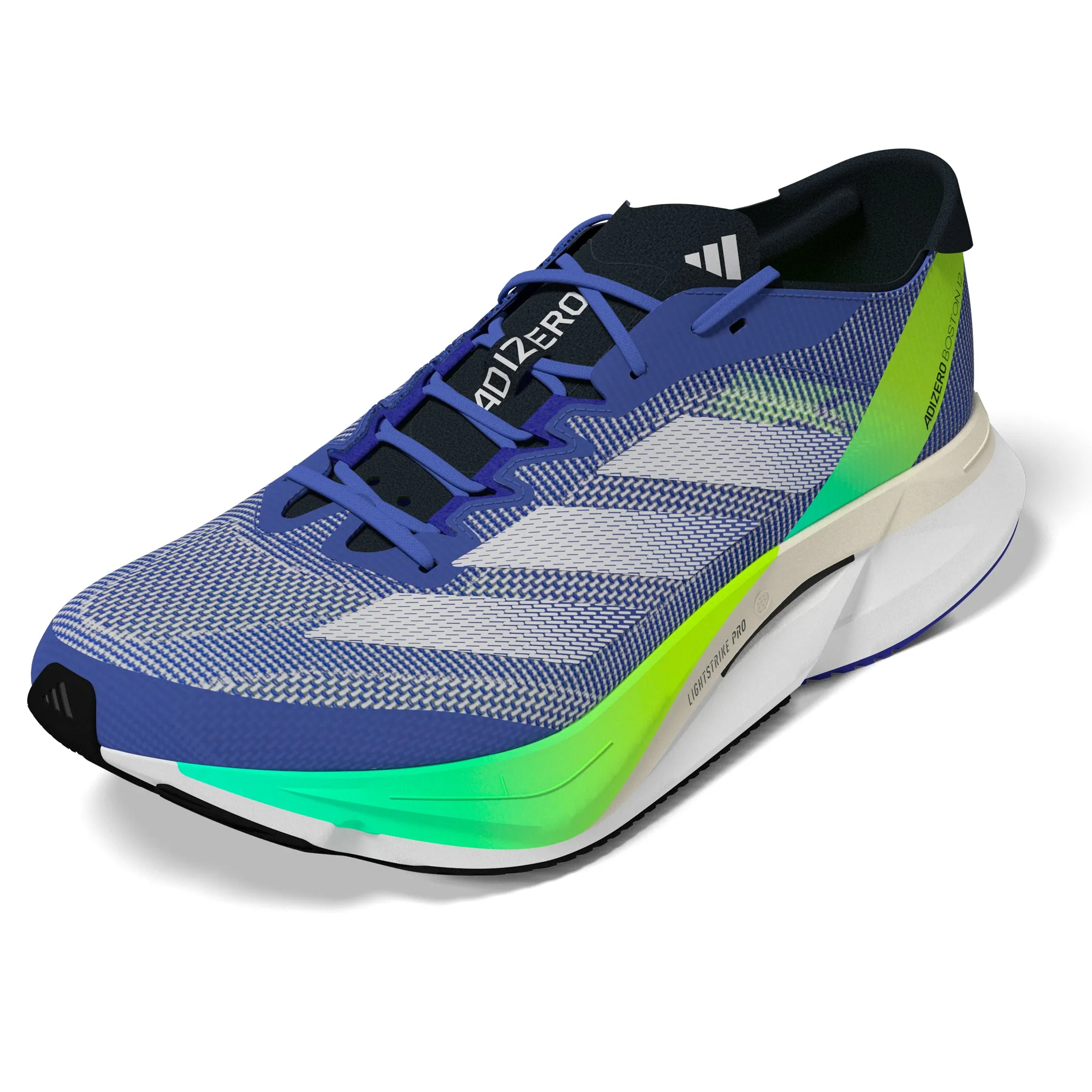 Adidas Adizero Boston 12 Men's Cobalt Blue Zero Metallic Lucid Blue