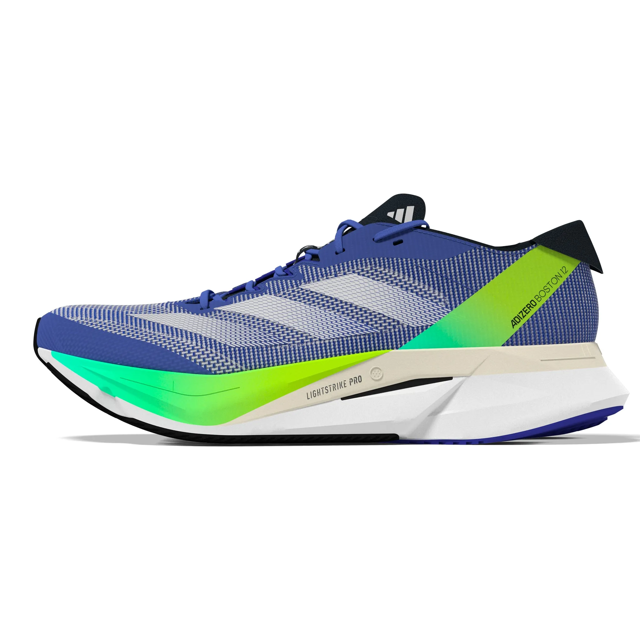 Adidas Adizero Boston 12 Men's Cobalt Blue Zero Metallic Lucid Blue