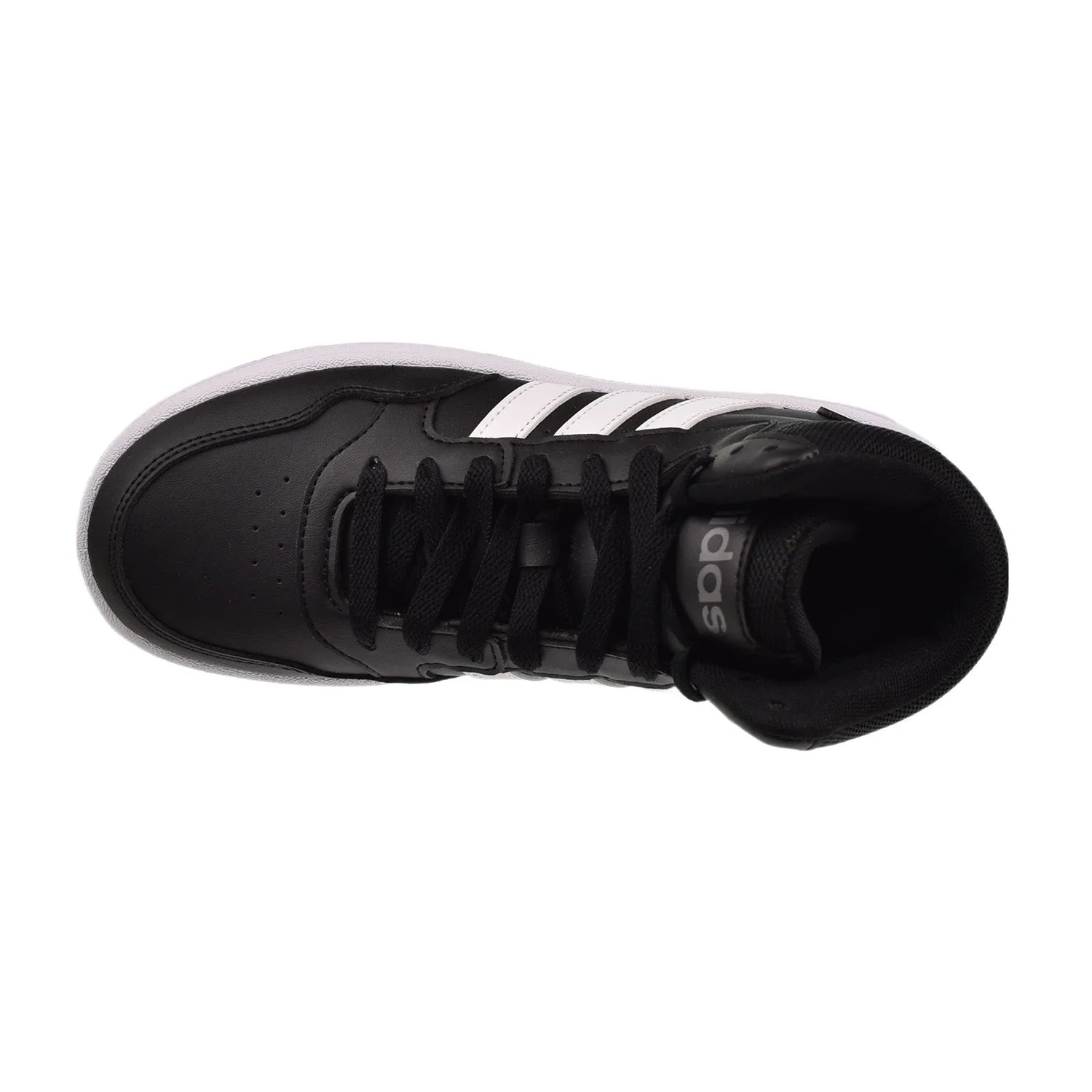 Adidas Hoops 3.0 Mid Kids' Shoes Core Black-Cloud White