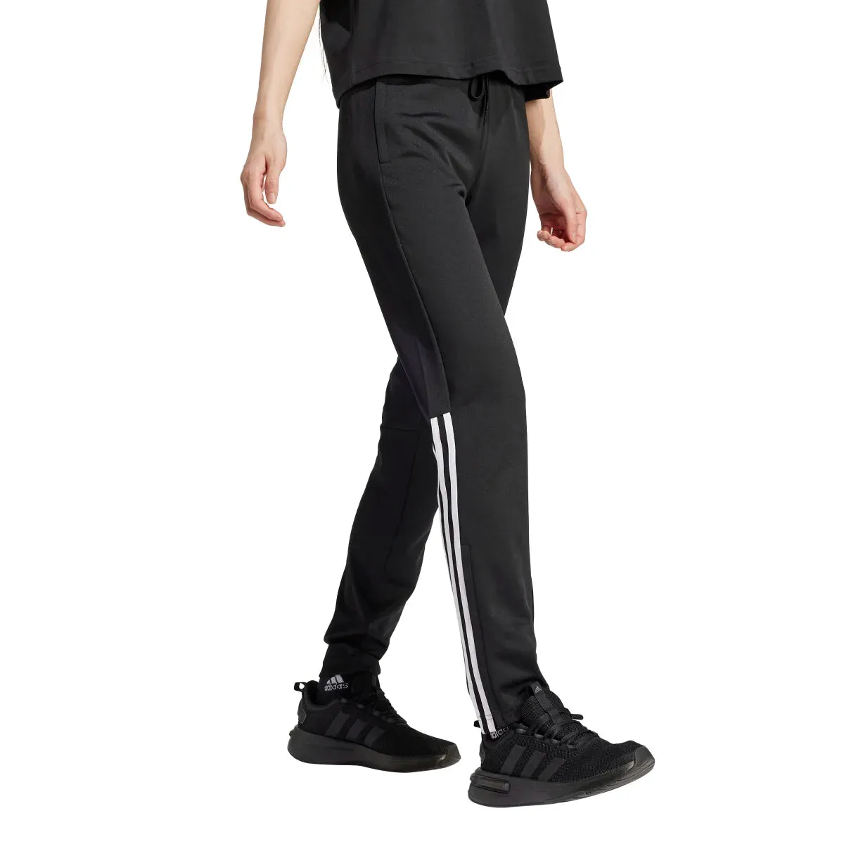 adidas Women's Sereno 3-Stripes Slim Tapered Tracksuit Pants