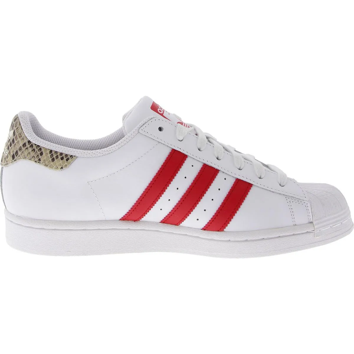 Adidas Womens SUPERSTAR W Faux Leather Trainer Running & Training Shoes