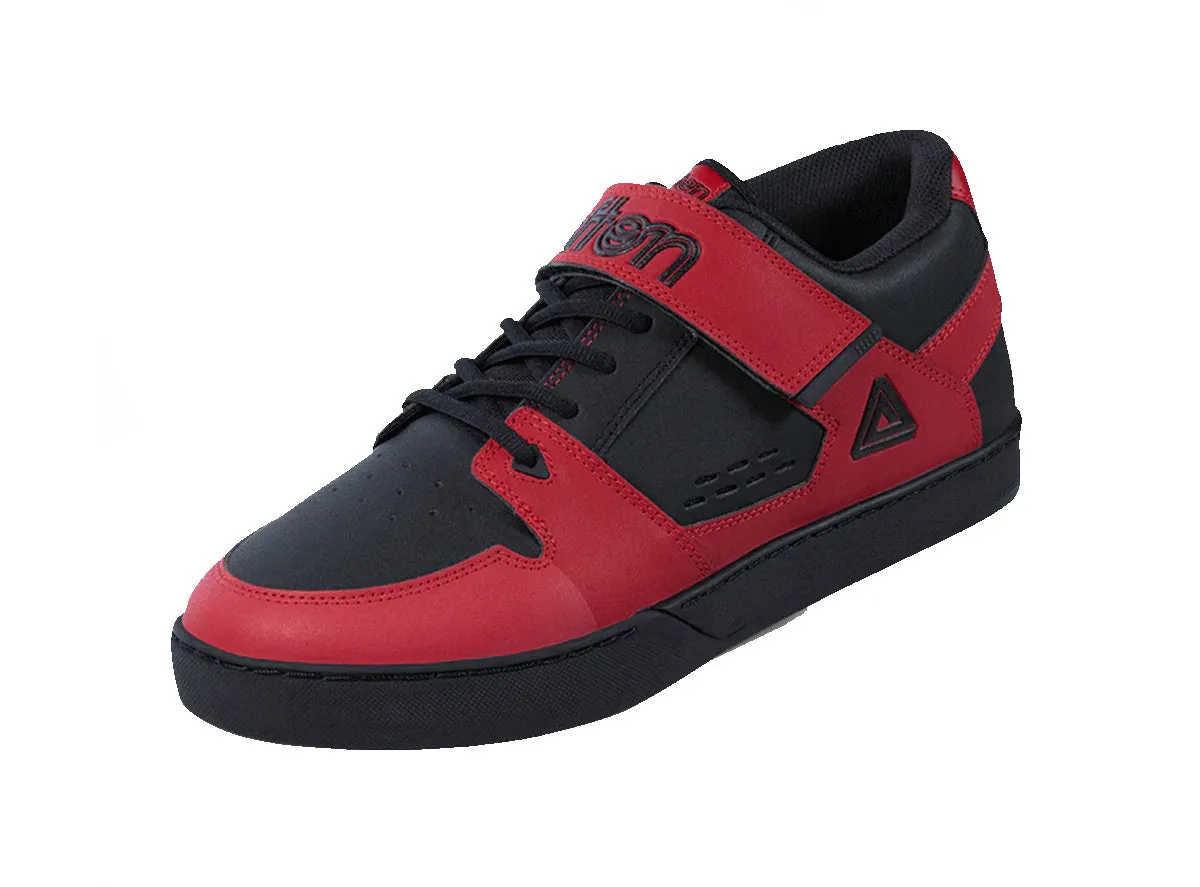 Afton Vectal Clipless MTB Shoe - Black-Red