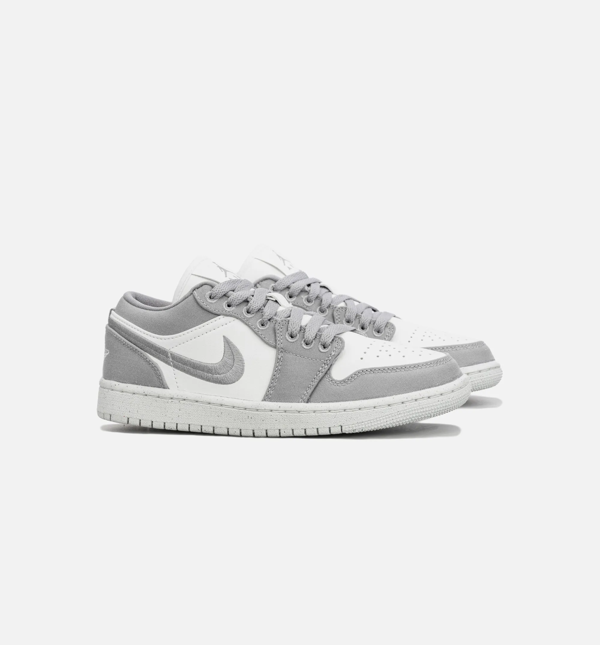 Air Jordan 1 Retro Low SE Womens Lifestyle Shoe - Grey/White