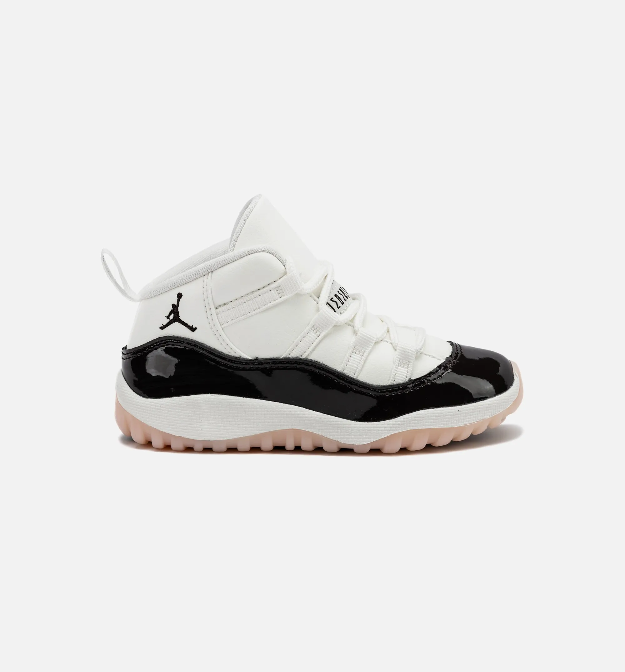 Air Jordan 11 Retro Neapolitan Infant Toddler Lifestyle Shoe - Sail/Velvet Brown