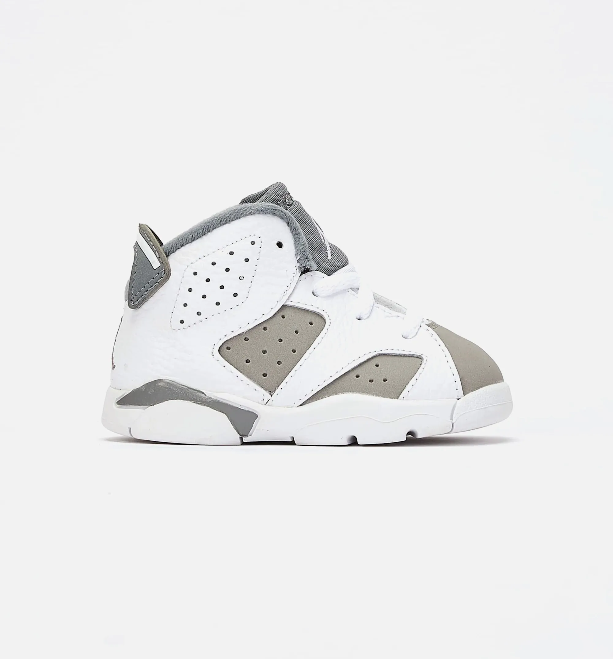 Air Jordan 6 Retro Cool Grey Infant Toddler  Lifestyle Shoe - White/Grey