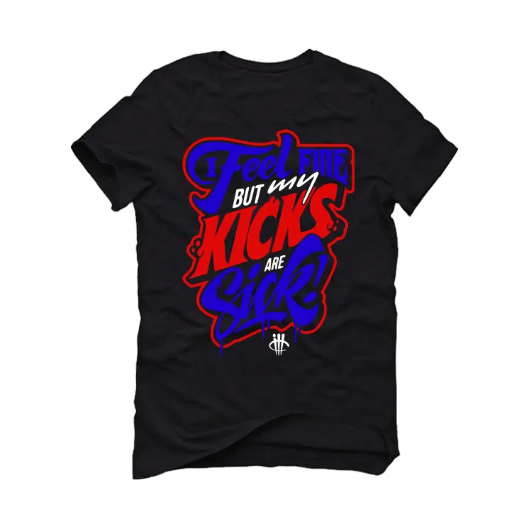 Air Jordan 8 “Playoffs” | illcurrency Black T-Shirt (Kicks Are Sick)