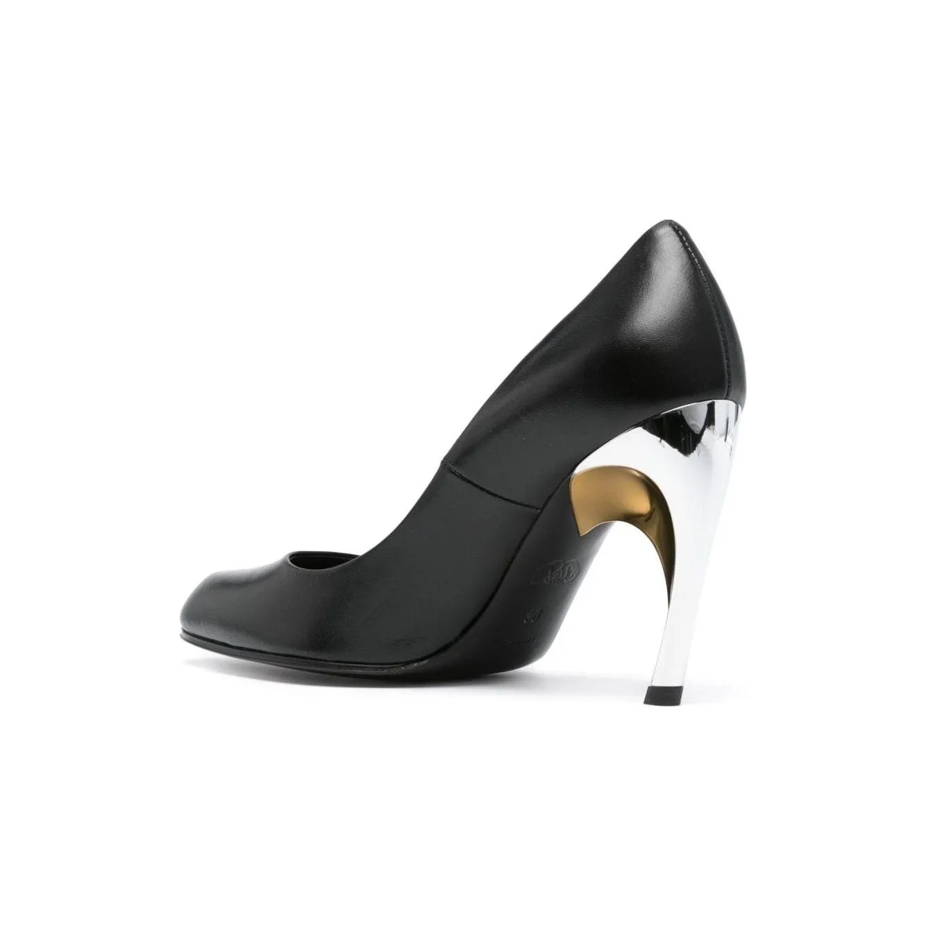 Alexander McQueen With Heel Black