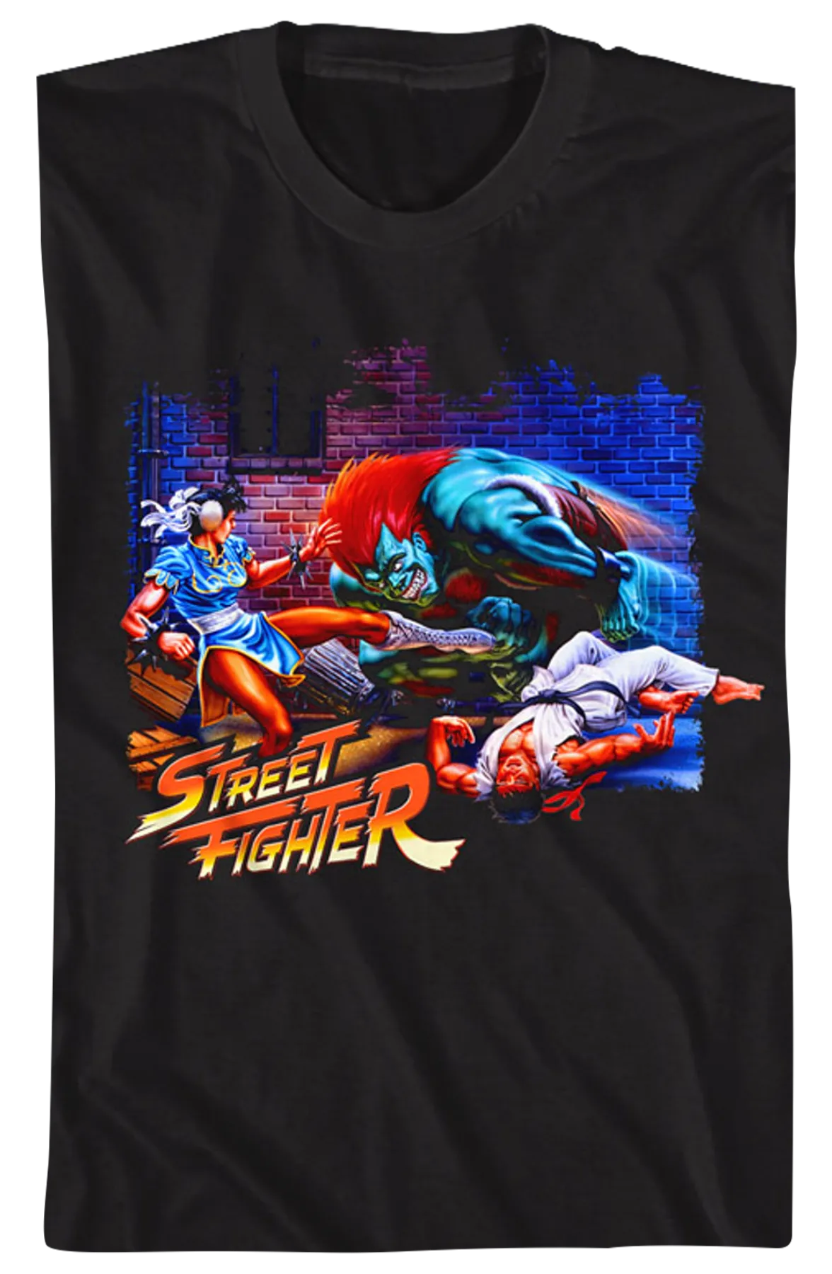 Alley Battle Street Fighter T-Shirt