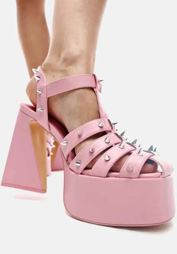 Angel Mist [Pink] | PLATFORM HEELS**