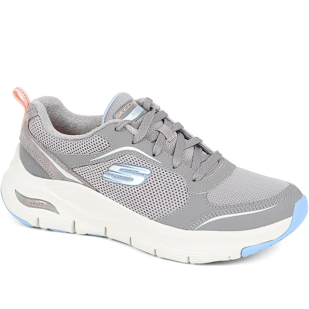 Arch Fit Gentle Stride Lace-Up Trainers - SKE37204 / 323 697