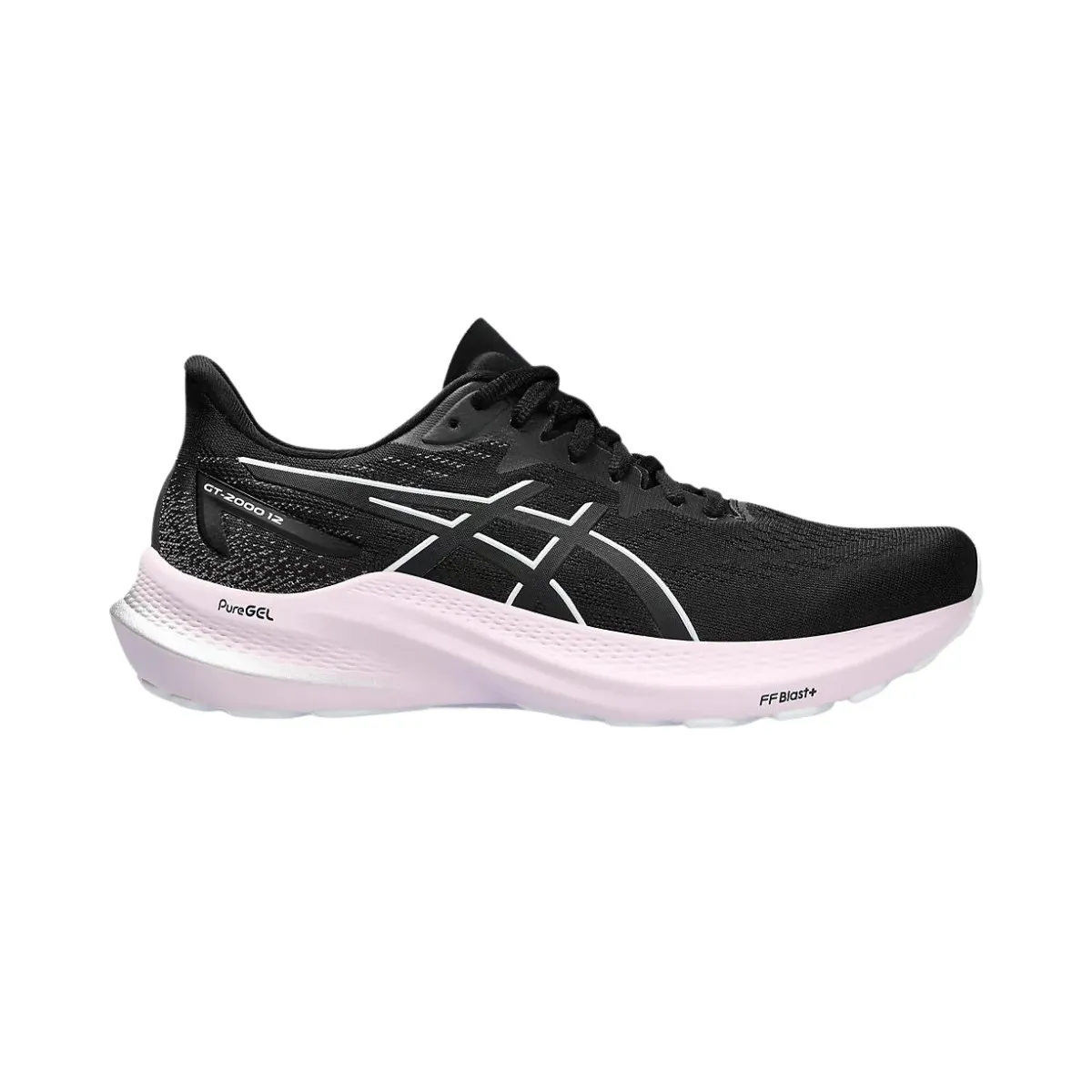 Asics GT-2000 12 Black White SS24 Women's Shoes