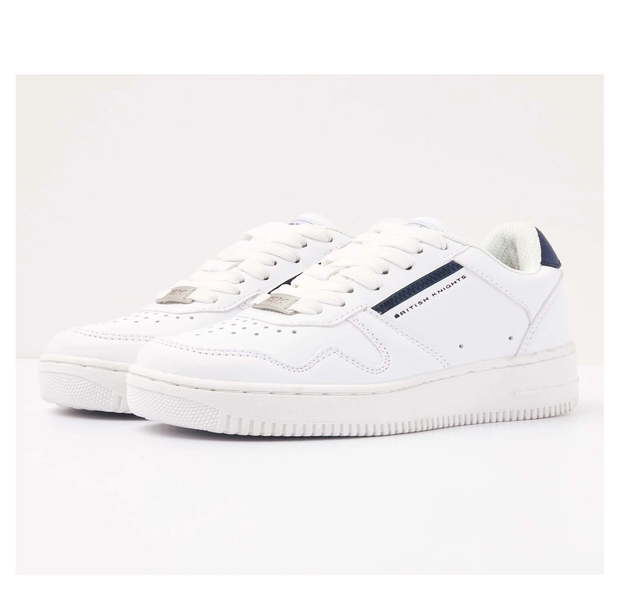 B49361902, British Knights, June Br - Men's Sneakers - White/Navy