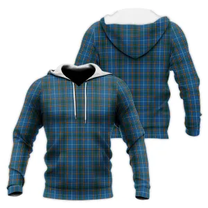 Bain Tartan Knitted Hoodie