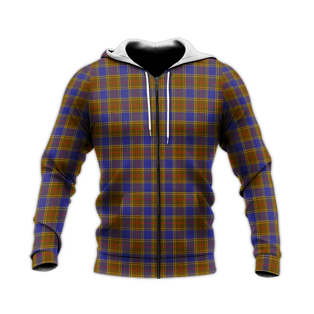 Balfour Tartan Knitted Hoodie