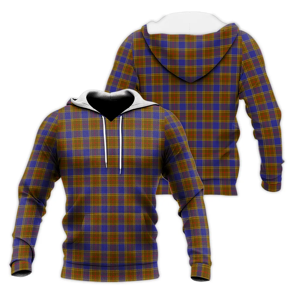 Balfour Tartan Knitted Hoodie