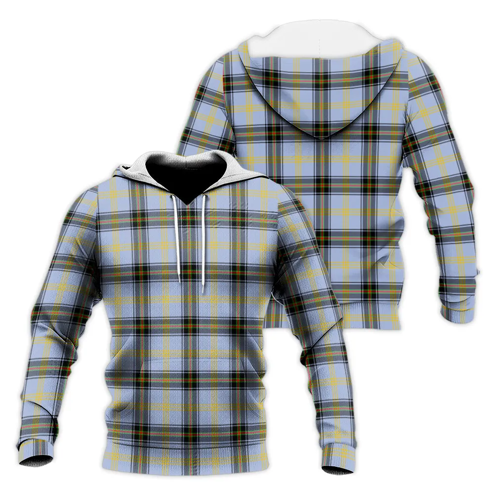 Bell Tartan Knitted Hoodie