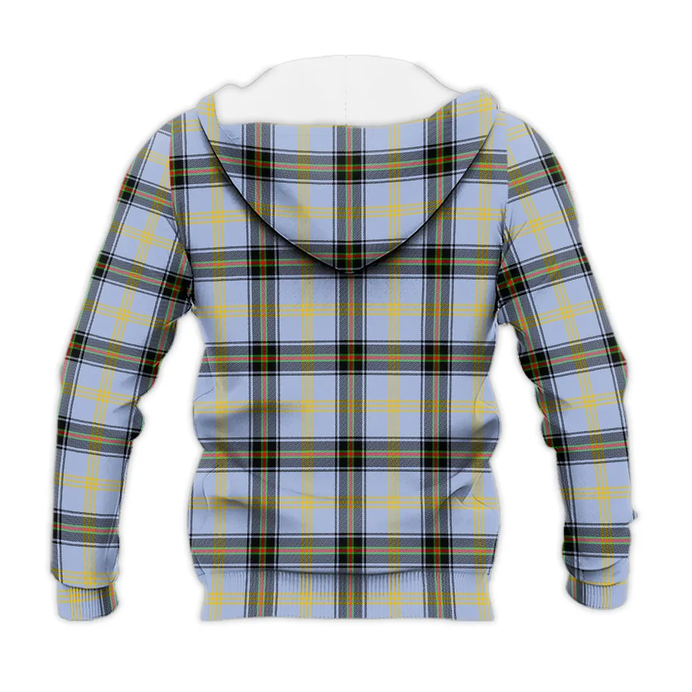 Bell Tartan Knitted Hoodie