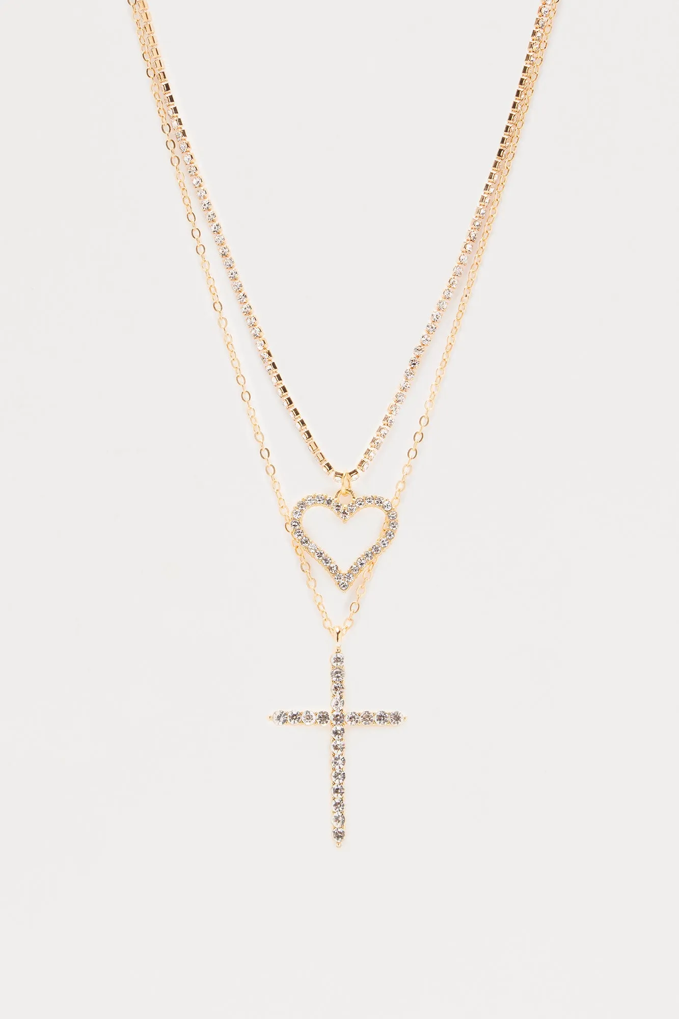 Between The Two Of Us Necklace  - Gold