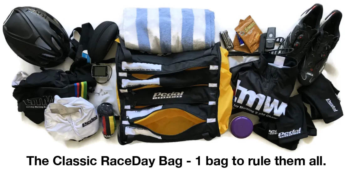 Big Wheel Coaching 2024 CYCLING RACEDAY BAG™