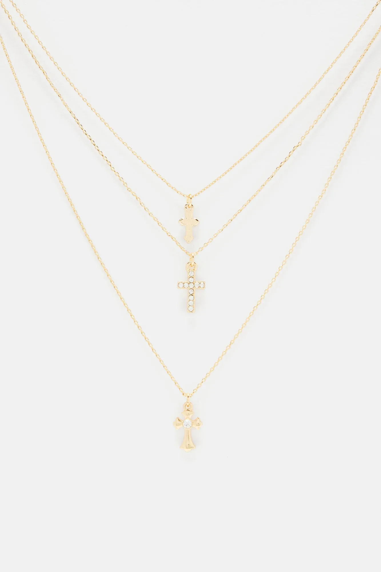 Blessings Sent From Above Necklace - Gold