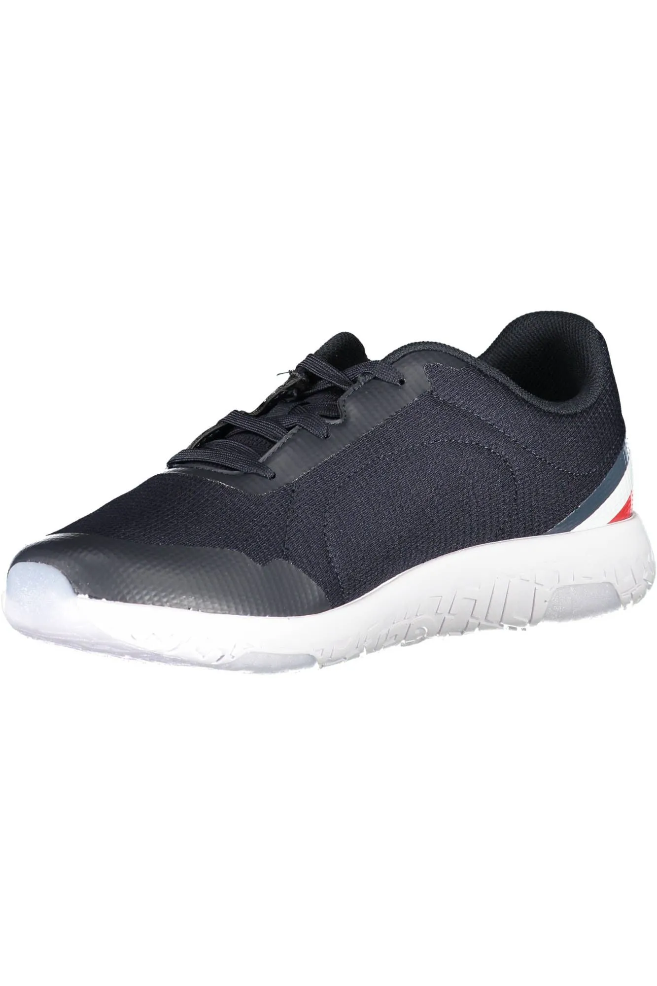 Blue Polyester Men Sneaker