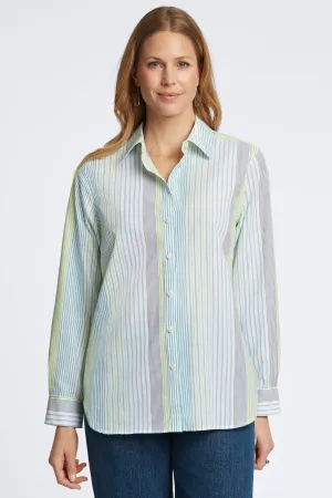 Boyfriend Seersucker Stripe Tunic