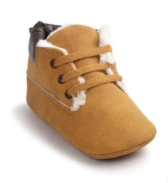 Brand ROMIRUS Winter Outdoor PU Leather Baby moccasins Shoes infant anti-slip first walker soft soled Newborn Baby boy Boots