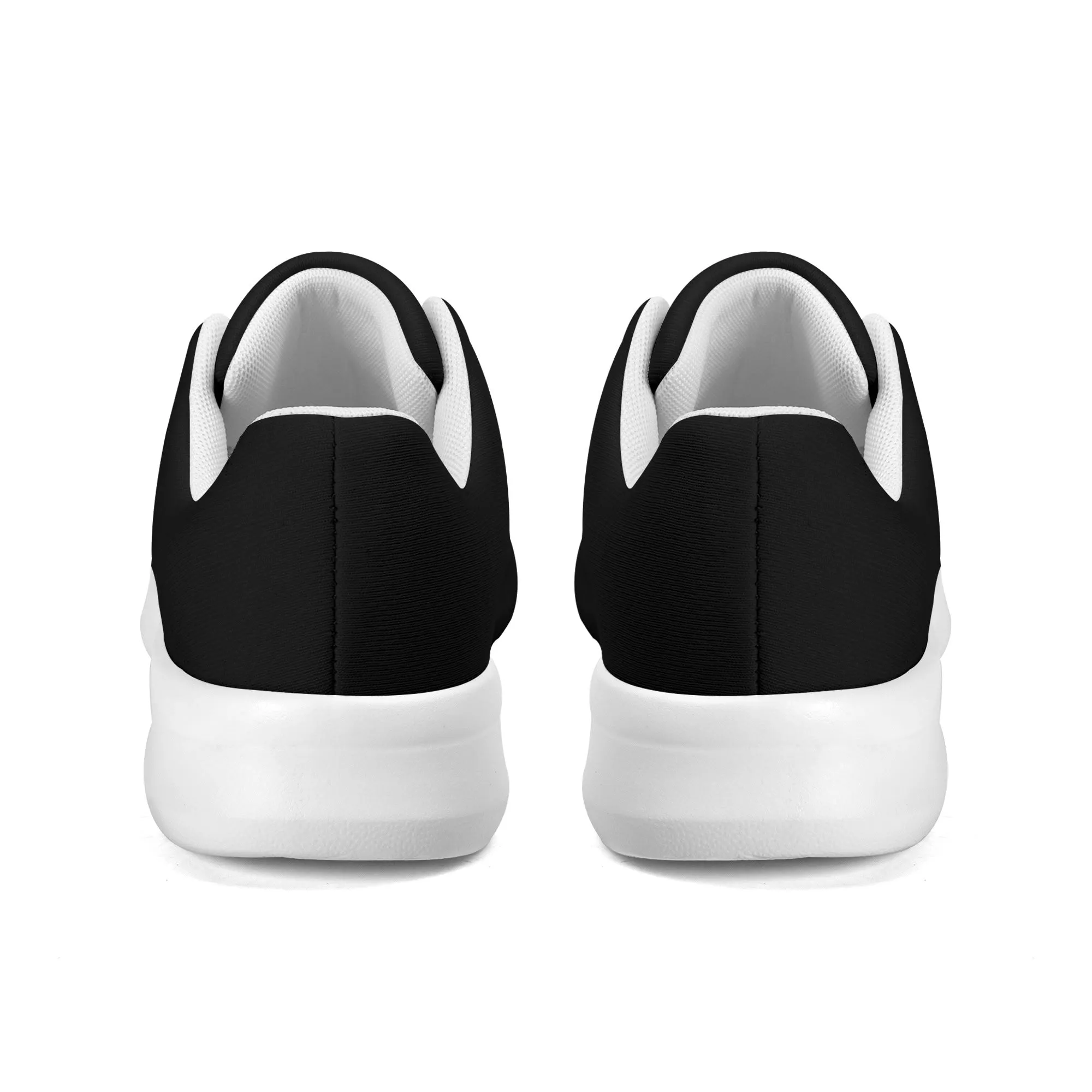 BREWZ 01-01 Designer Unisex Athletic Sneakers (White/Black)