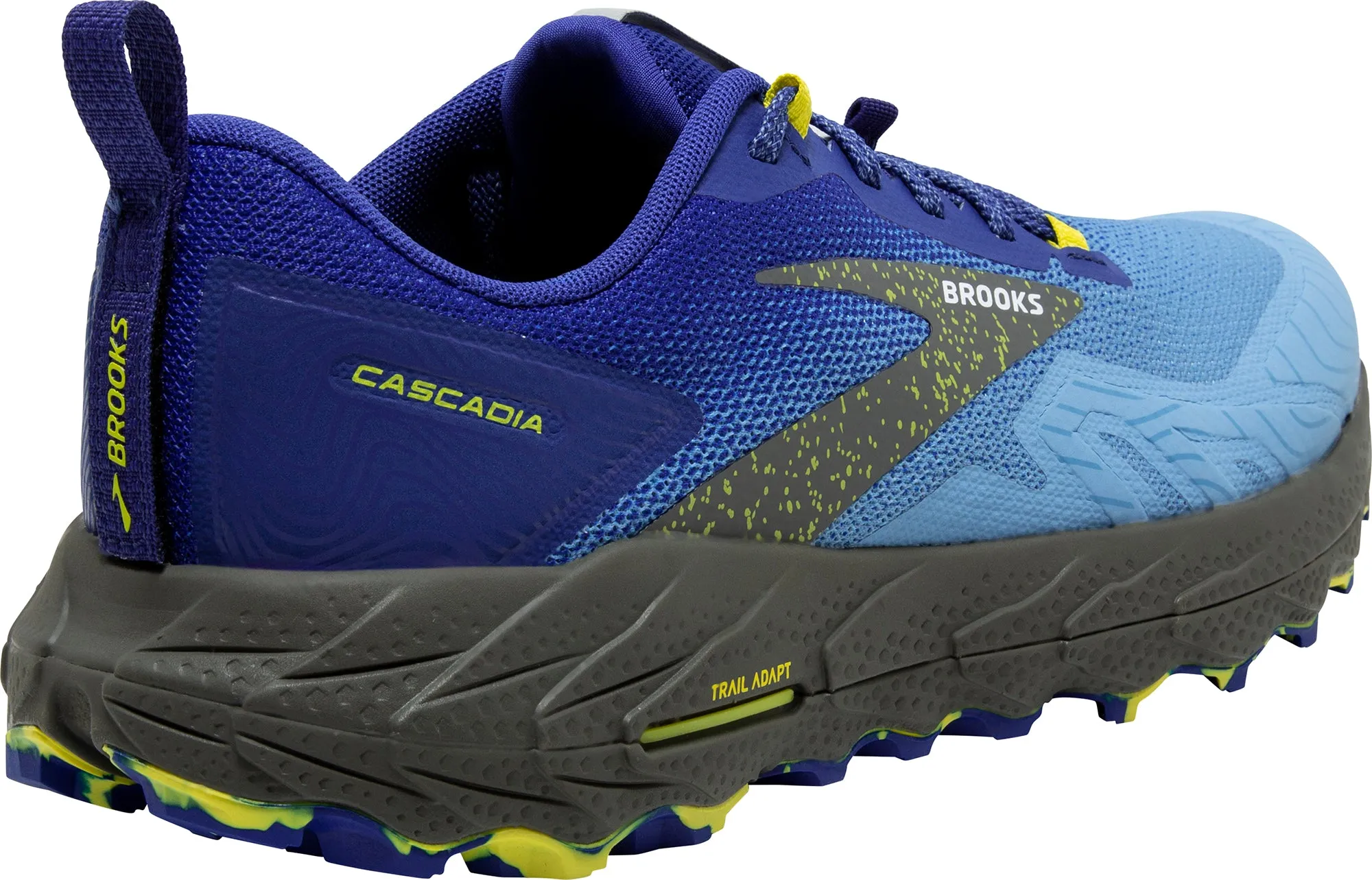 Brooks Cascadia 17 Mens Trail Running Shoes - Blue