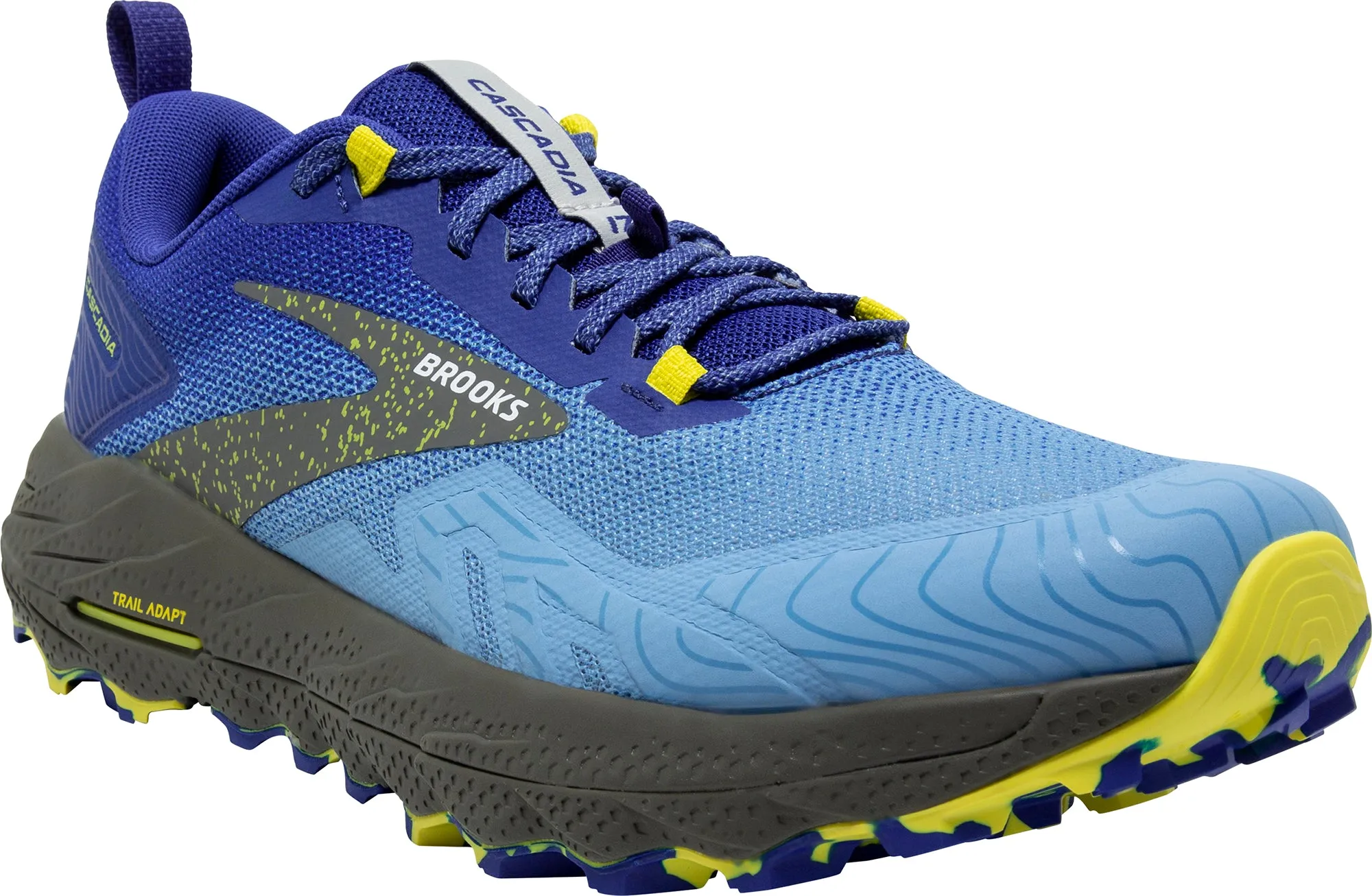 Brooks Cascadia 17 Mens Trail Running Shoes - Blue