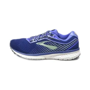 Brooks Ghost 12 Sport Shoes Fabric Blue Colour For Men