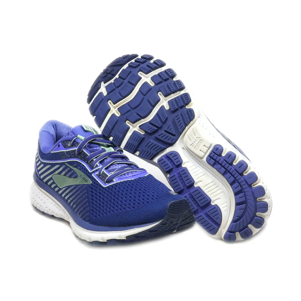 Brooks Ghost 12 Sport Shoes Fabric Blue Colour For Men