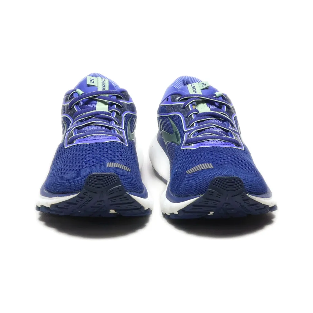 Brooks Ghost 12 Sport Shoes Fabric Blue Colour For Men