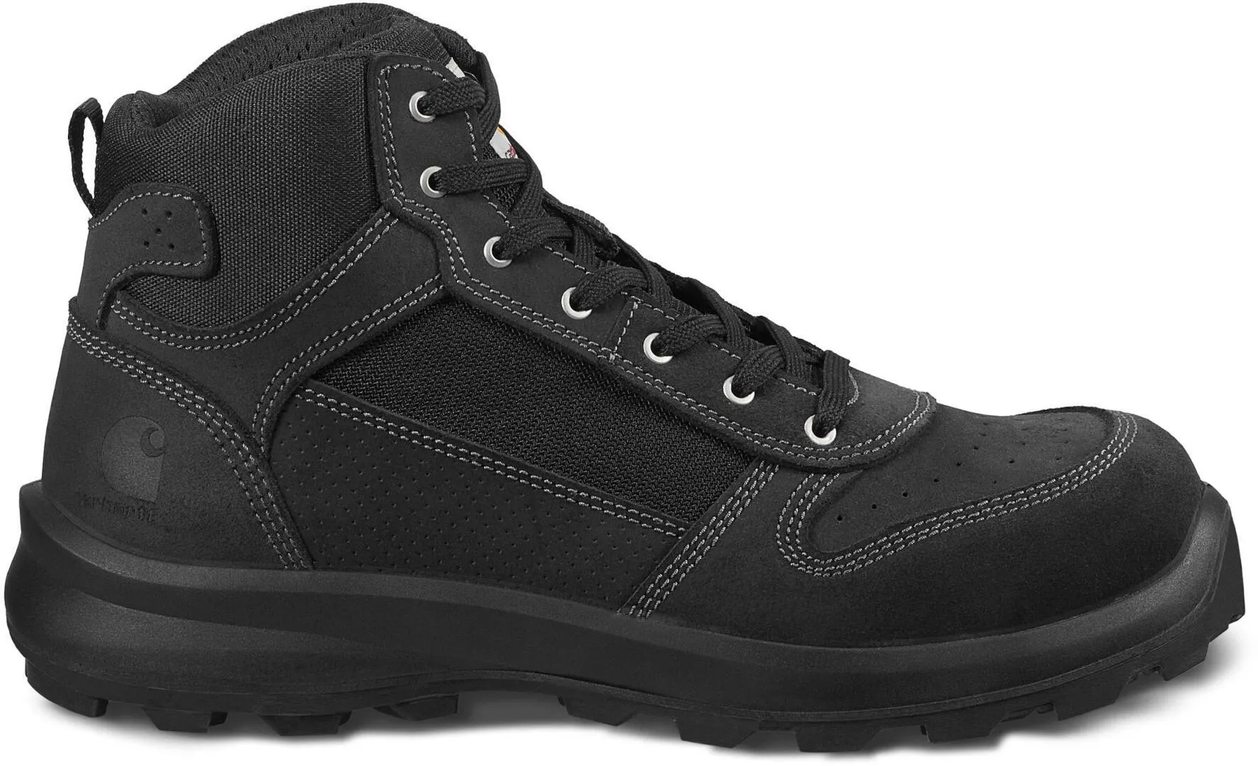 Carhartt Michigan Mid Zip Boots, Black