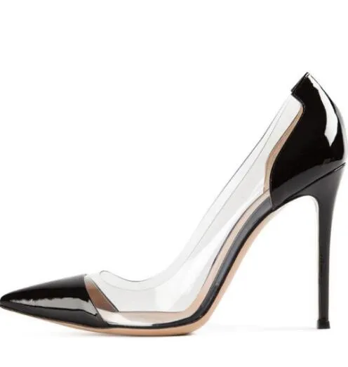 CASSIDY Black Patent Leather Pumps