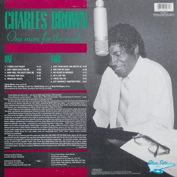 Charles Brown - One More For The Road (LP, Album) (NM or M-)