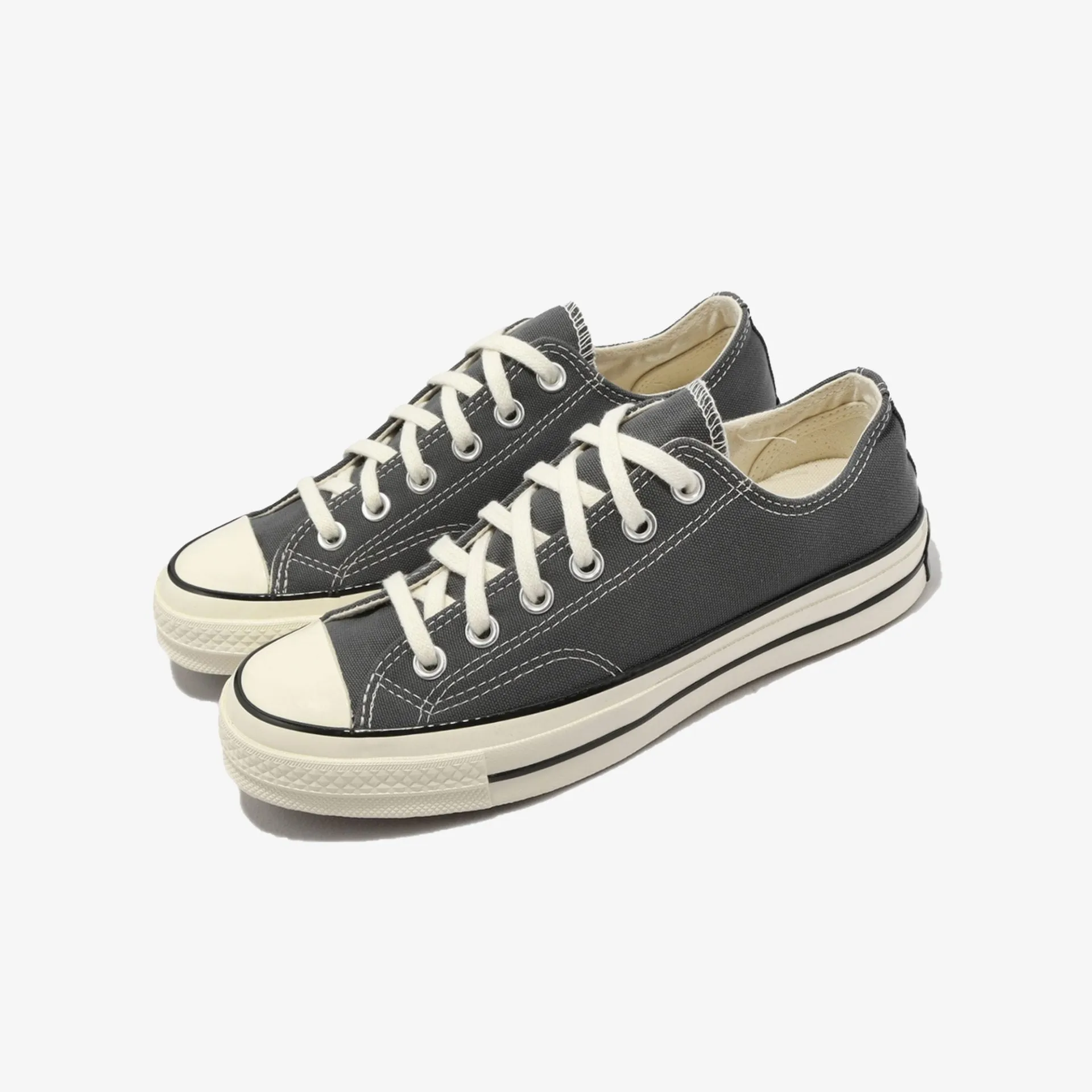 Converse | CHUCK 70 VINTAGE CANVAS  { IRON GREY/EGRET/BLACK