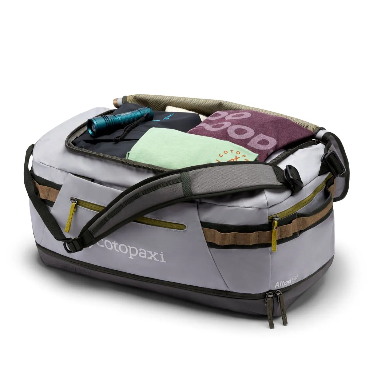 Cotopaxi Allpa 50L Duffel Bag - Smoke/Cinder