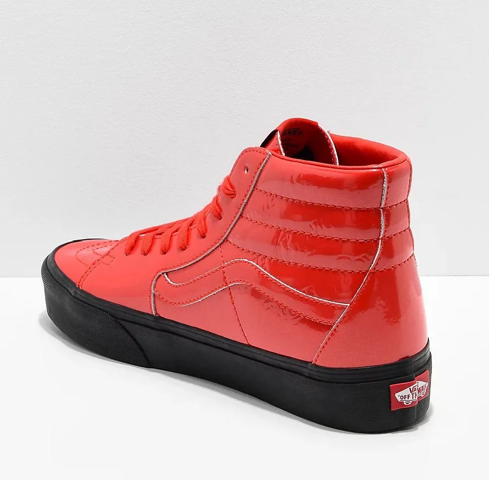 David Bowie Sk8-Hi Platform Ziggy Stardust Red Size 12 Sneaker by Vans Shoes