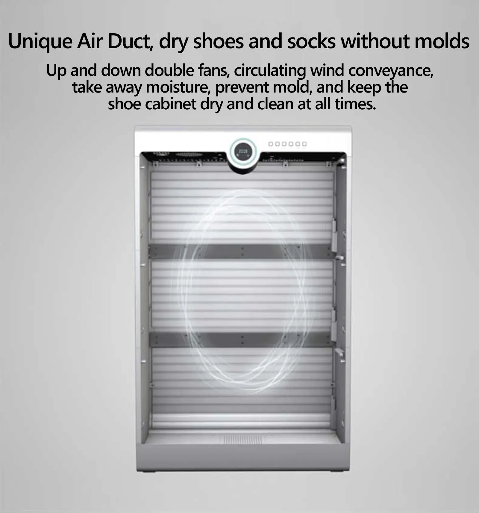 Deodorizing and Demoisturizing Shoe Cabinet