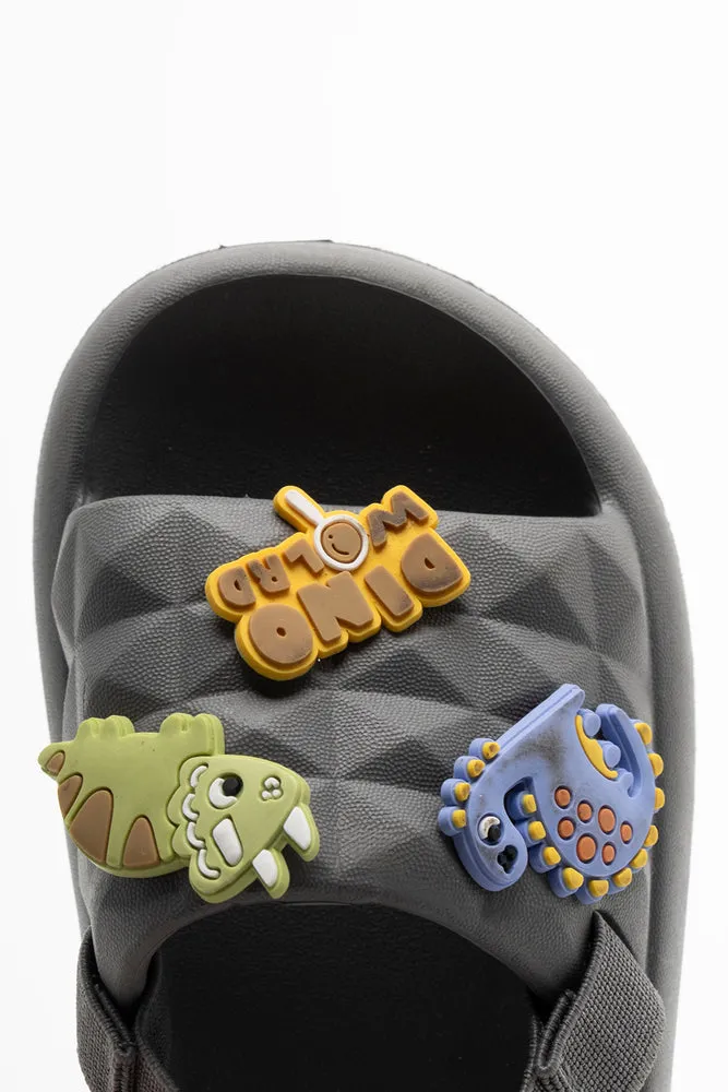 Dino Slide Grey