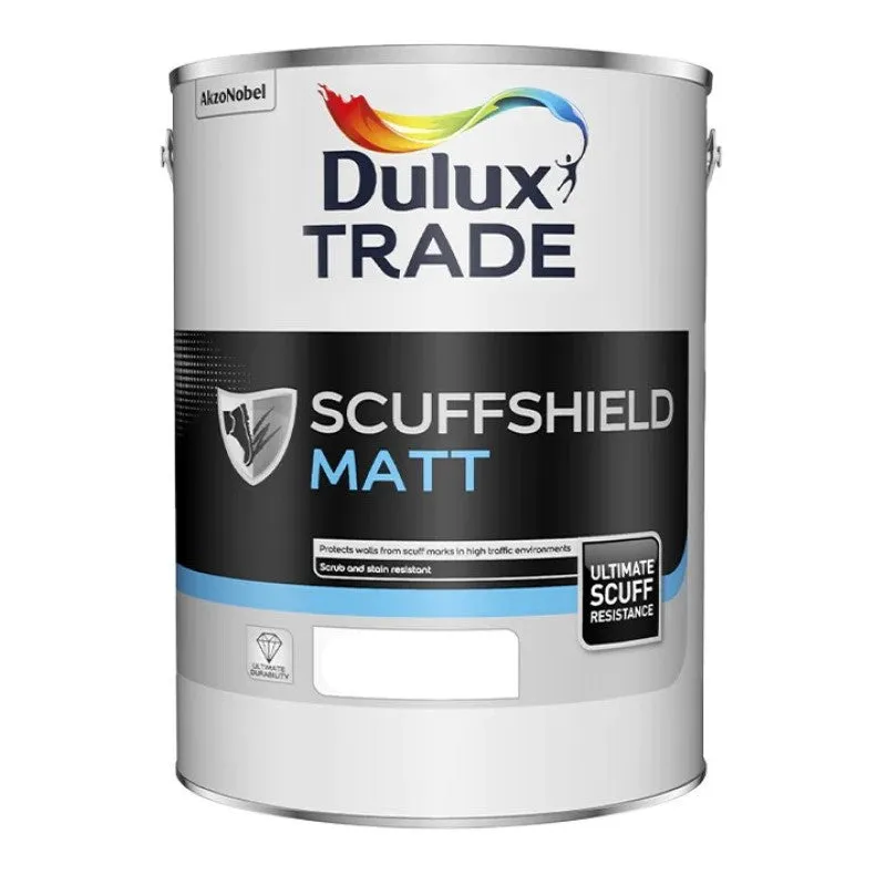 Dulux Trade Scuffshield Matt Paint - Tinted Colour Match