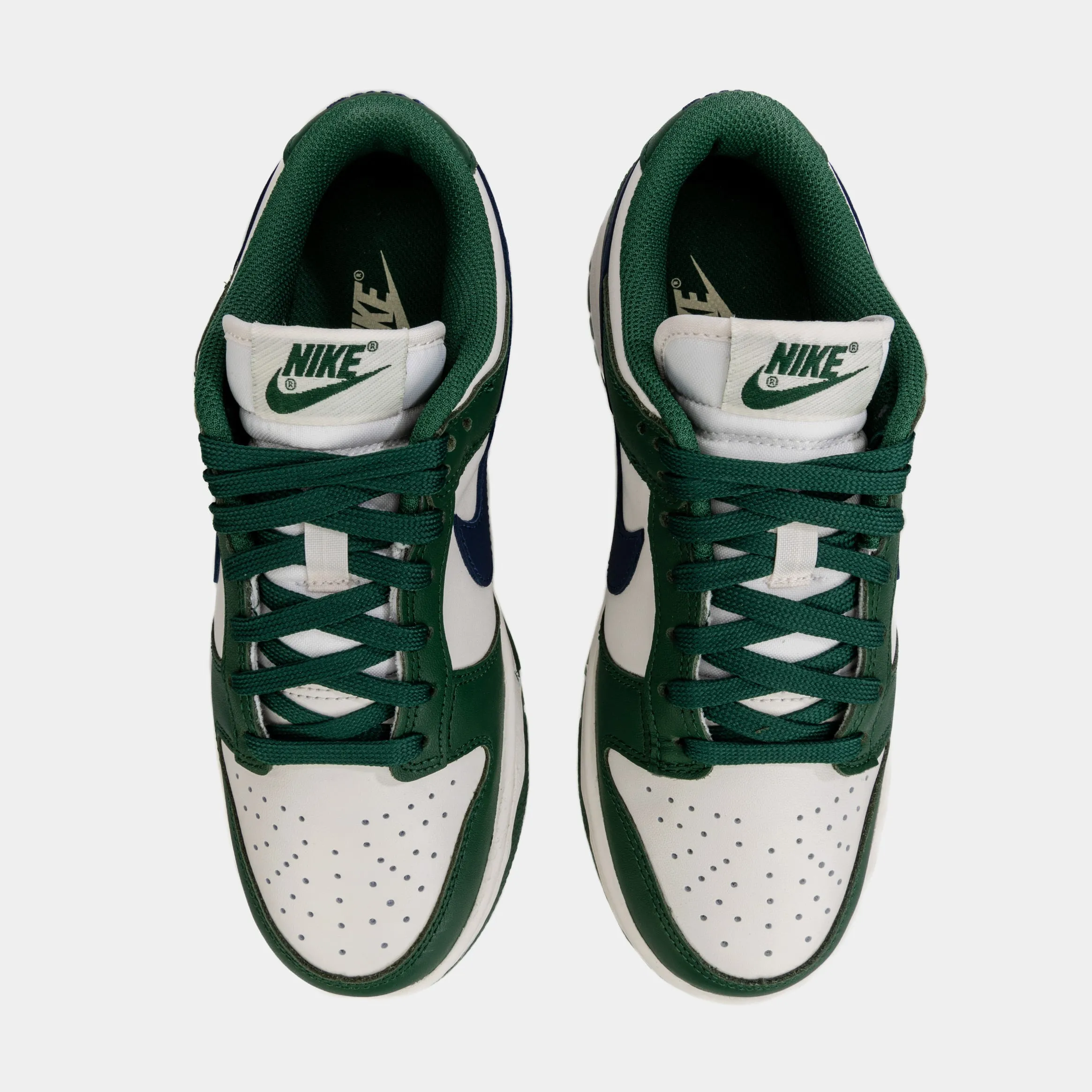 Dunk Low Gorge Green Womens Lifestyle Shoes (White/Green)