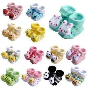 EIOTM New Born Baby Socks cum shoes - 2 Pair set Free Delivery