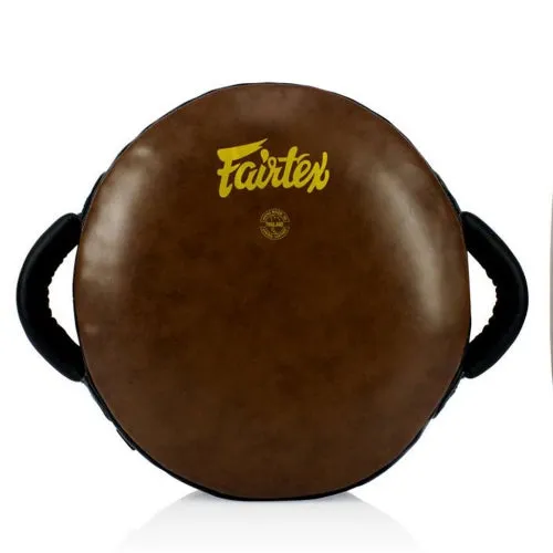 FAIRTEX DONUT PAD VINTAGE LKP2 MUAY THAI BOXING MMA KICK SHIELD PADS Size Free 2 Colours